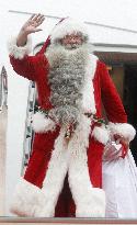 Santa Claus coming to Japan