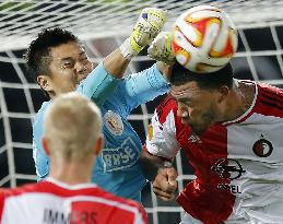 Japan goalie Kawashima saves for Standard Liege