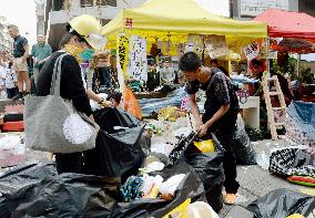 Pro-democracy protests in H.K.