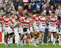 Exhausted Japan unable to repeat heroics as they fall to Scots