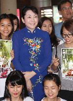 Japanese actress Matsuzaka in Vietnam