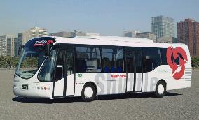 Free electric bus to run in central Tokyo