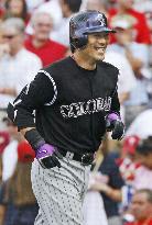 Baseball: K. Matsui explosive in Rockies postseason win