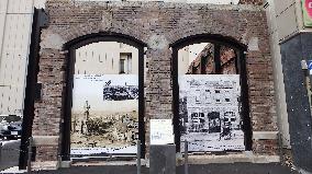 Century-old brick wall uncovered, becomes new attraction in Yokohama