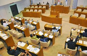 Miyako island assembly votes for early deployment of troops