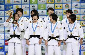 Japan wins gold in World Judo Championships team competition