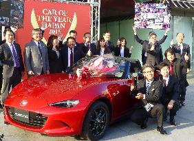 Mazda's Roadster chosen as Car of the Year