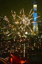 Sumida River fireworks festival in Tokyo
