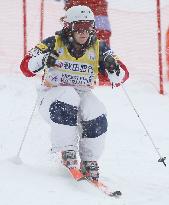 Kerney of U.S. wins bronze at women's freestyle skiing dual moguls