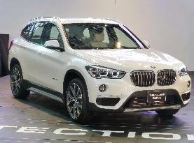 BMW Japan unveils face-lifted X1 SUV
