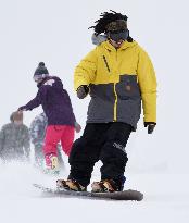 Japan's southernmost ski resort starts winter season