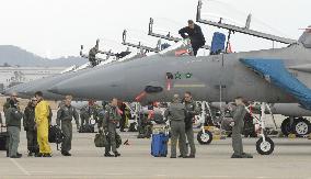 Japan, U.S. readying for joint fighter drill in Fukuoka Pref.
