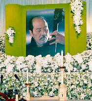 Funeral held for actor Chosuke Ikariya