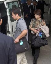 Relatives of Japanese quake victim identify body