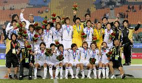 Japan win in Asian Games women's soccer