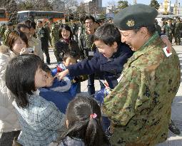 4th GSDF contingent returns home from Iraq after 6-month dispatc