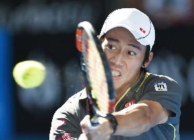 Nishikori advances to 4th round at Australian Open