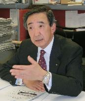 Business community's energy chief speaks about Japan's nuke power reliance