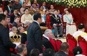 Japan crown prince, princess attend Tonga coronation ceremony