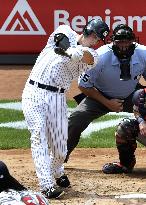 Yankees' Bird hits pair of 2-run homers