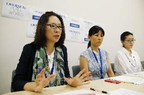 Japanese living abroad form group to oppose Abe's security reforms