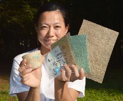 Paper goods made from elephant dung by ex-zoo keeper