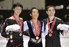 Japan's Oda wins NHK Trophy Figure Skating