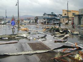 At least 9 die, 21 injured as tornado hits northern Japan