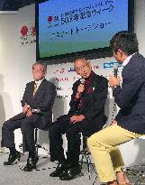 Kimihara, Hayata discuss memories of 1964 Tokyo Olympics