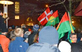 Memorial service for victims of terror attacks in Denmark