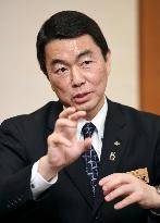 Miyagi governor speaks before 4th anniv. of 2011 disaster