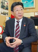 Minamisanriku mayor hopes to hear people's views on ruined bldg.