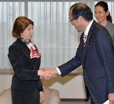Feroukhi meets with Hiroshima mayor