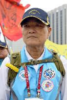 Descendent of Korean mission envoy joins Seoul-Tokyo "friendship walk"
