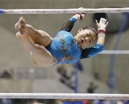 Gymnast Teramoto wins women's all-round Japan title
