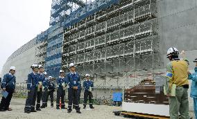 Nuke regulators inspect central Japan power plant under tighter rules