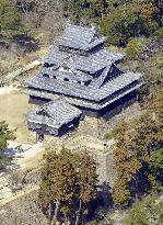 Matsue Castle designated as national treasure in Japan