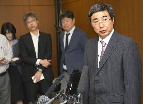 Japanese diplomat speaks after meeting S. Korean counterpart in Seoul