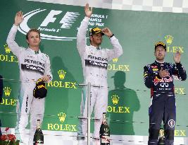 Hamilton captures Japan Grand Prix