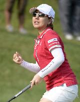 Yokomine, Miyazato move up to 32nd at Women's PGA Championship