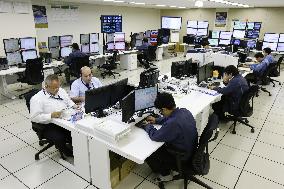 Japan shows control room in Tokyo for new weather satellite