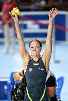 Sjostrom sets women's 100-meter butterfly world record