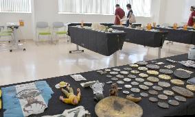 Tsunami-swept items await reunions with owners