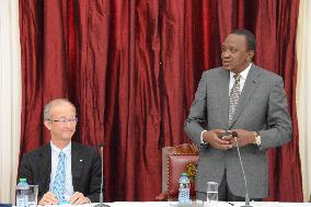 Kenya's president calls for more Japanese investment