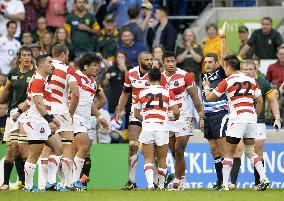 Japan stun S. Africa to record biggest upset in rugby history