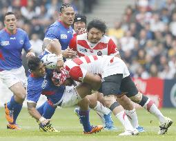 Japan face off against Samoa