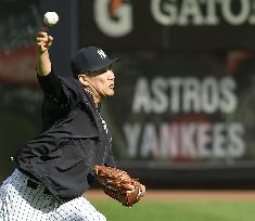 Tanaka ready for big league playoff debut