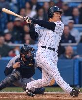 Yankees' Matsui goes 1-for-3 against Mariners