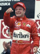 Barrichello wins Japan Grand Prix
