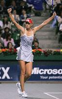 (2)Sharapova claims 2nd straight Japan Open title